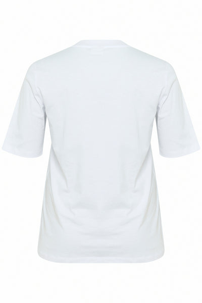 KCadela T-Shirt Optical White/Red Text Print - 10583386 Thumbnail