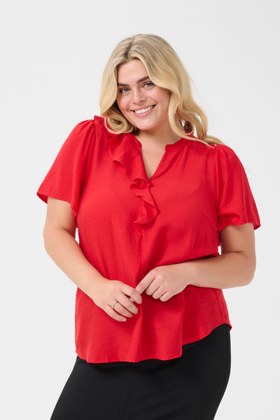 KCtera Blouse True Red - 10583387 Thumbnail