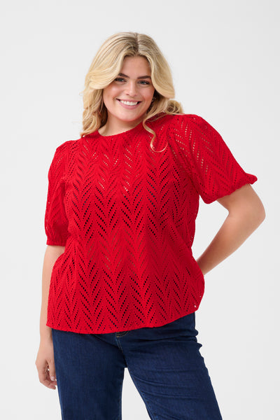 KCmasia Blouse True Red - 10583390 Thumbnail