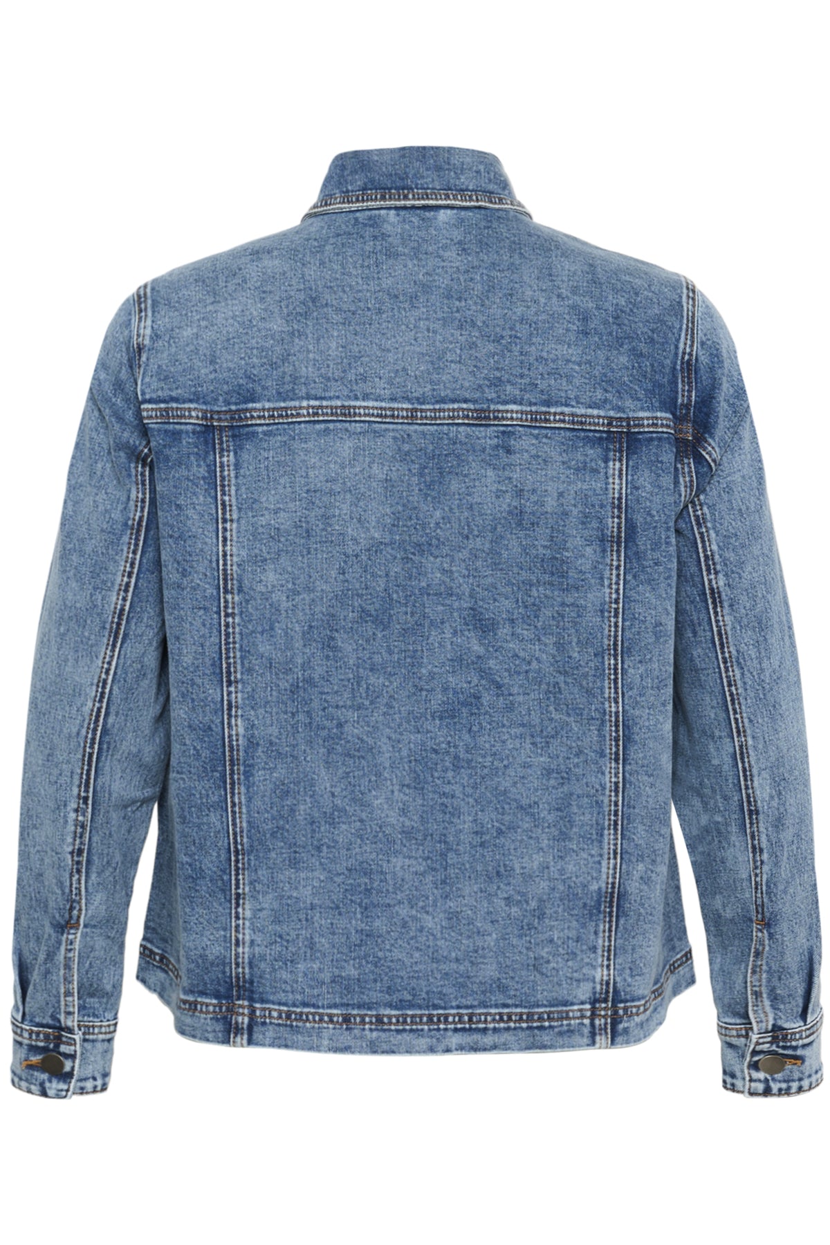 KCelona Denim Jacket Washed Medium Blue Denim - 10583400