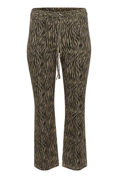 KCleonoma Straight Jeans Feather Gray / Black Animal - 10583410 Thumbnail