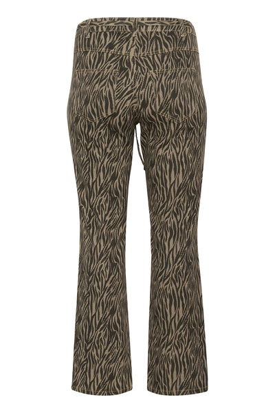 KCleonoma Straight Jeans Feather Gray / Black Animal - 10583410 Thumbnail