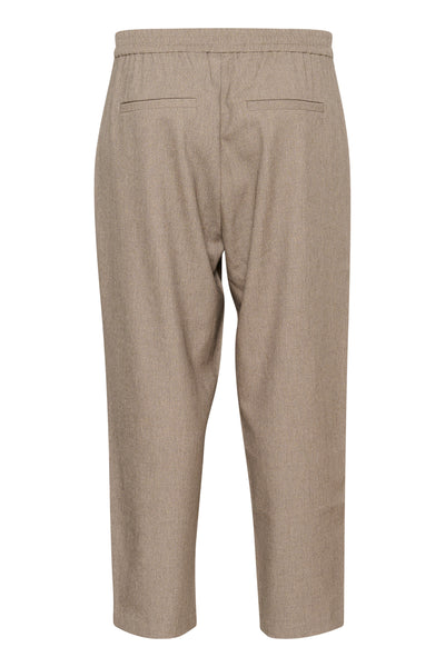 KCtilda Cropped Pants Feather Gray Melange - 10583414 Thumbnail