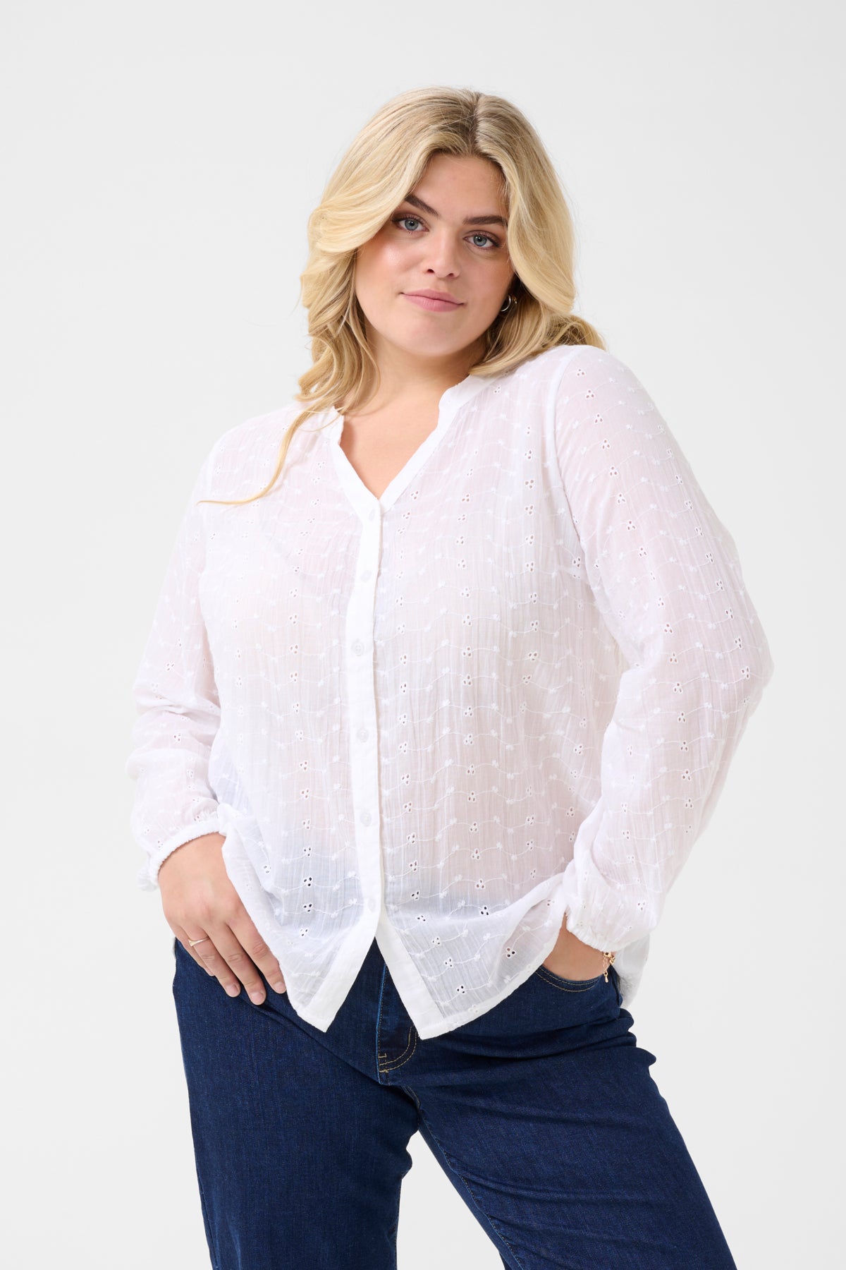 KCmaia Shirt Chalk - 10583469