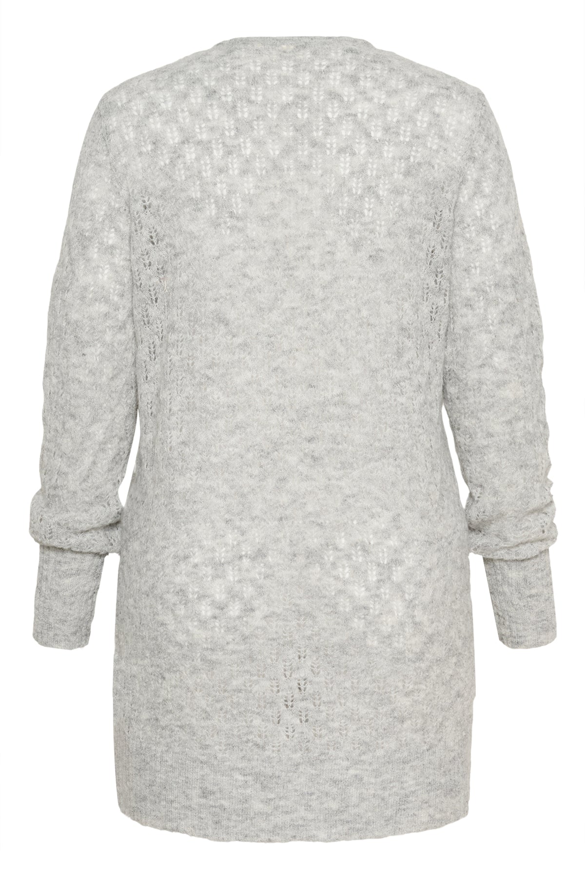KCloura Cardigan Light Grey Melange - 10583482