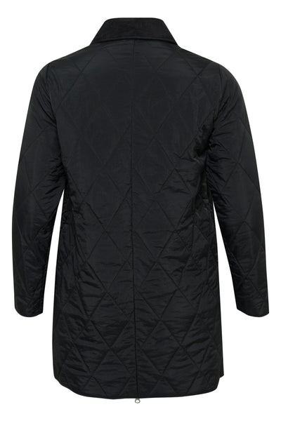 KCnelli Long Jacket Black deep Thumbnail