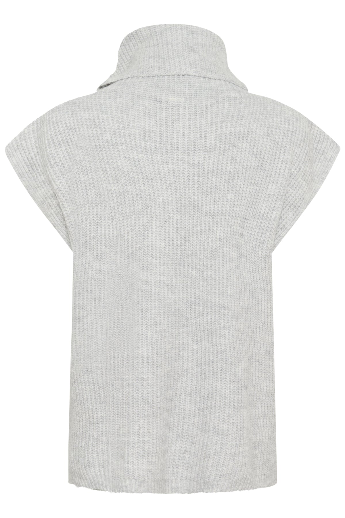 KCmala Knit Poncho Grey Melange - 10583504