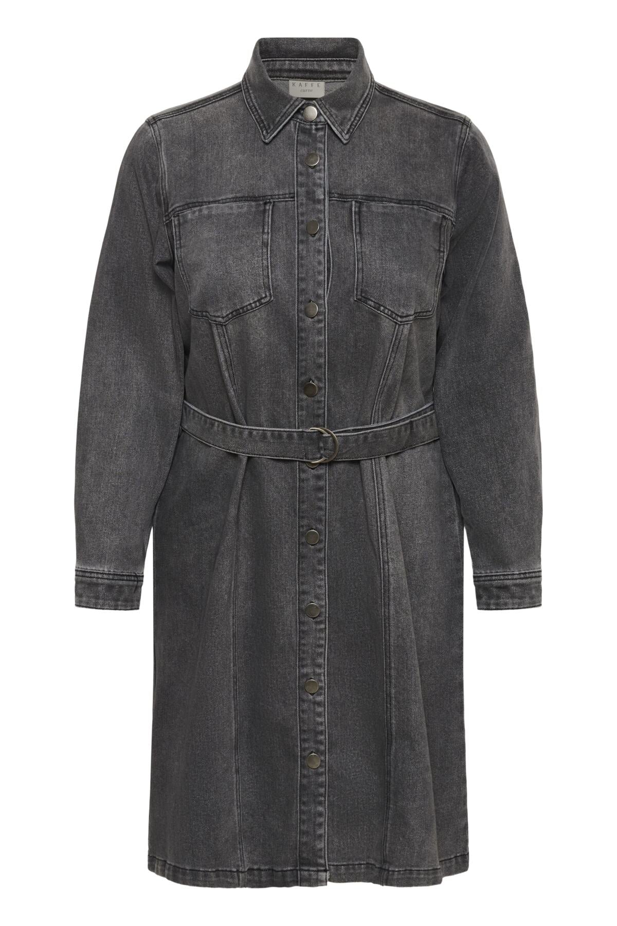 KCally Denim Dress Medium Grey Denim - 10583605