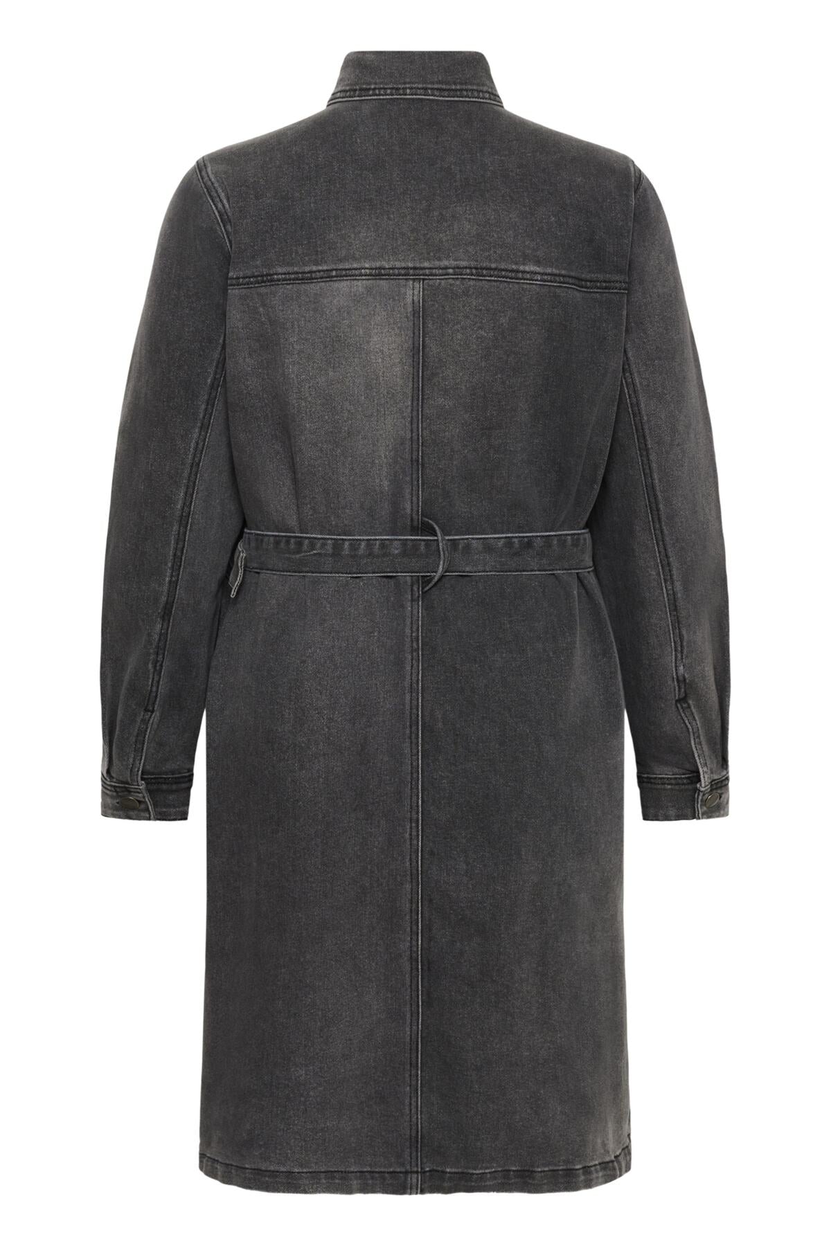 KCally Denim Dress Medium Grey Denim - 10583605