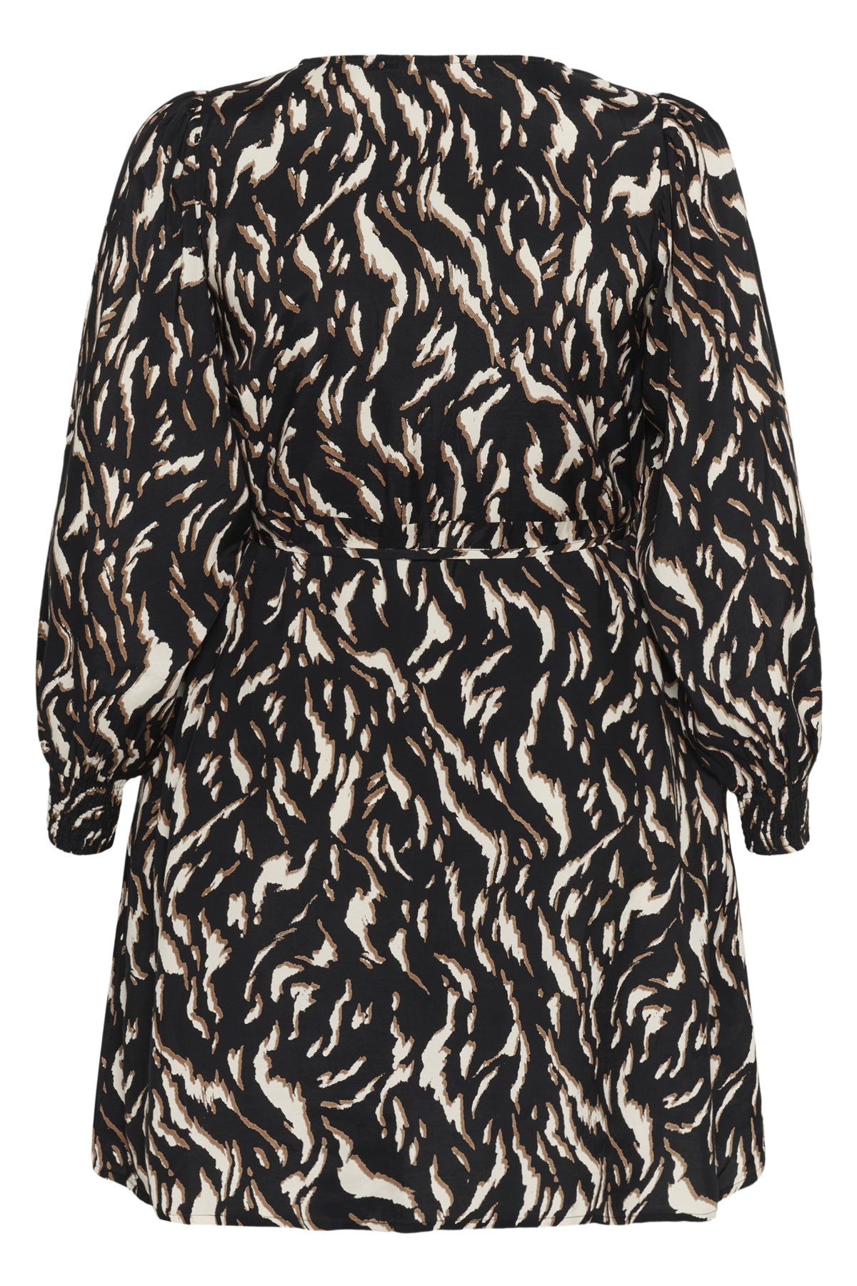 KCmilina Dress Black/Brown Graphic Animal - 10583608