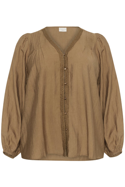 KCmirana Blouse Toasted Coconut - 10583615 Thumbnail