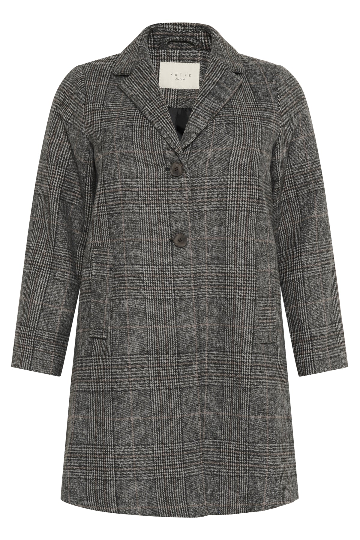 KCvianna Checked Jacket Grey prince of wales check - 10583616