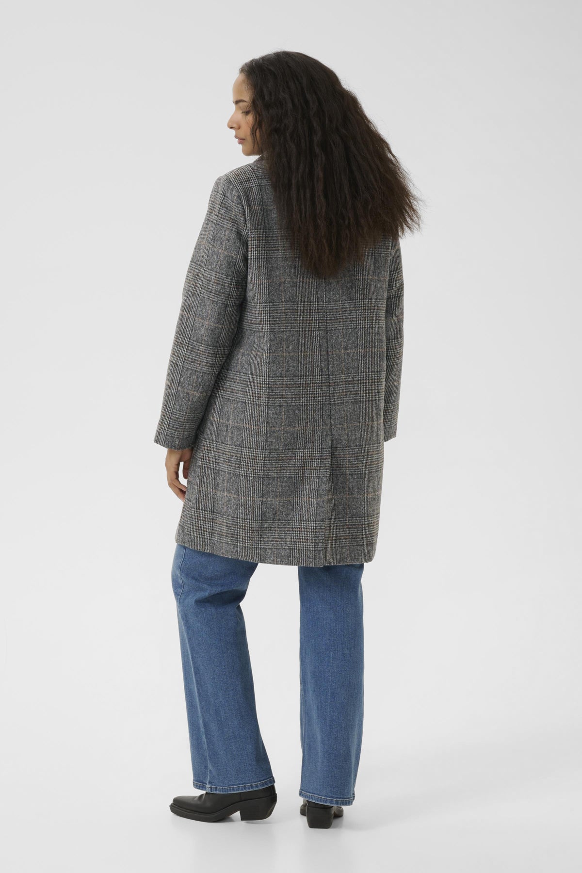 KCvianna Checked Jacket Grey prince of wales check - 10583616