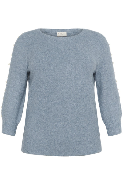 KCletty Pullover Windward Blue Melange - 10583703 Thumbnail