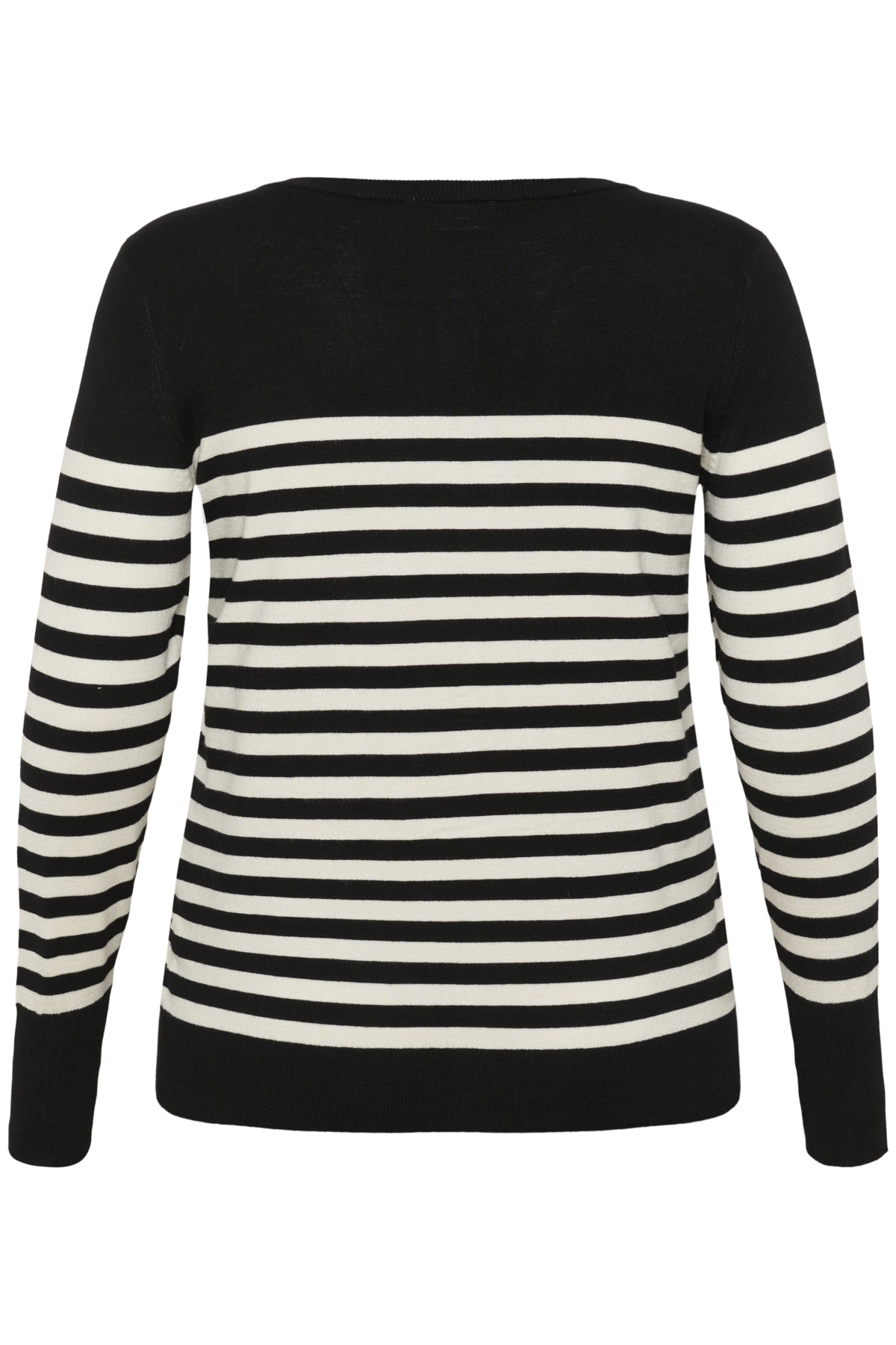 KClizzy Stripe Cardigan Black/Turtledove Half Stripe - 10583704