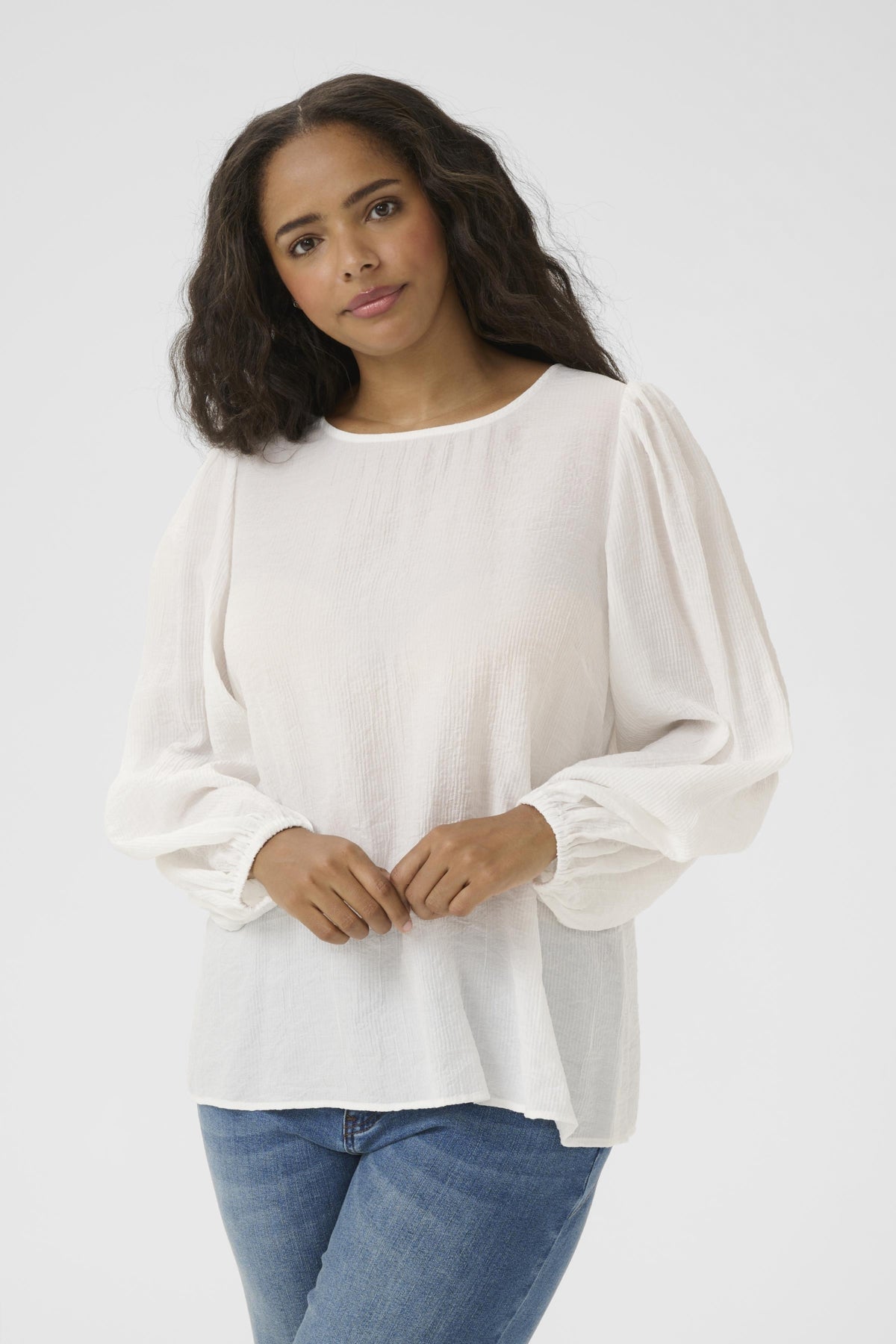 KCviva Blouse Chalk - 10583705