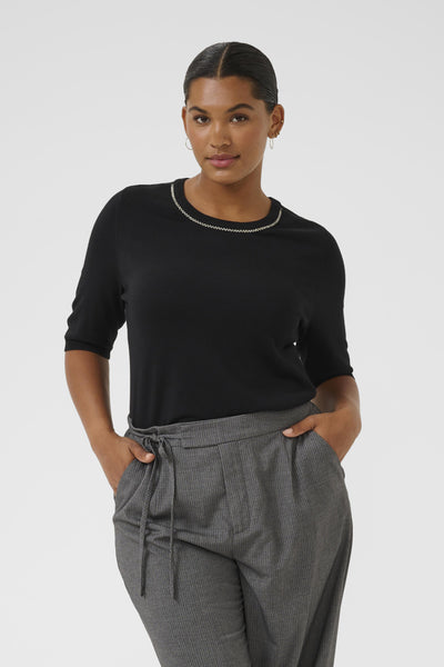 KCcarla Knit Pullover Black deep - 10583769 Thumbnail
