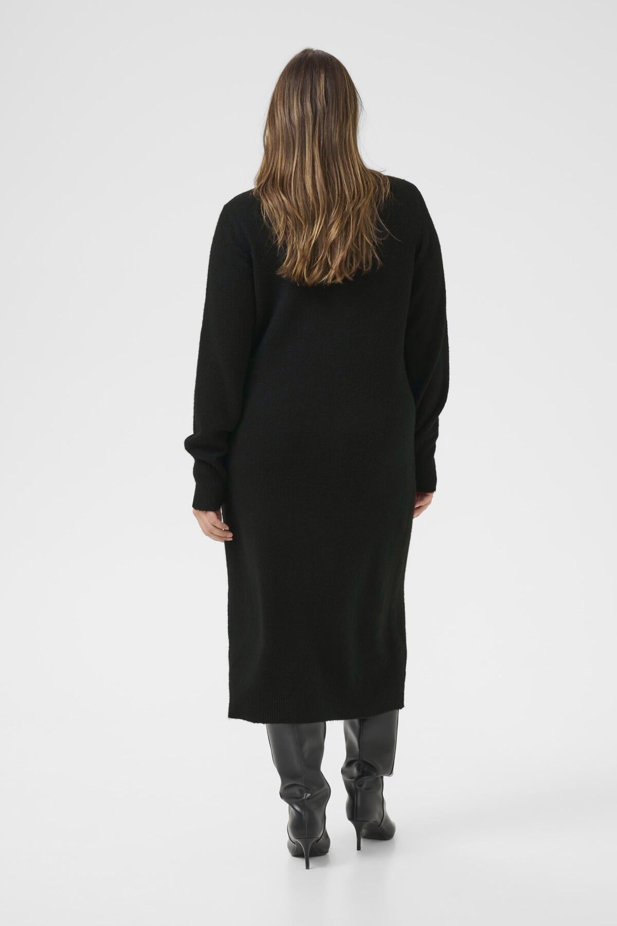 KCniela Knit Dress Black deep - 10583874