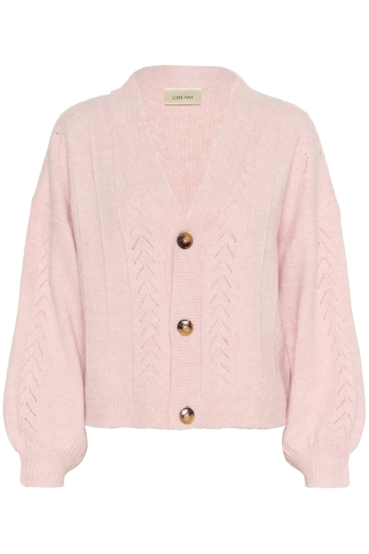 CRHoliday Knit Cardigan Sepia Rose Melange - 10612385