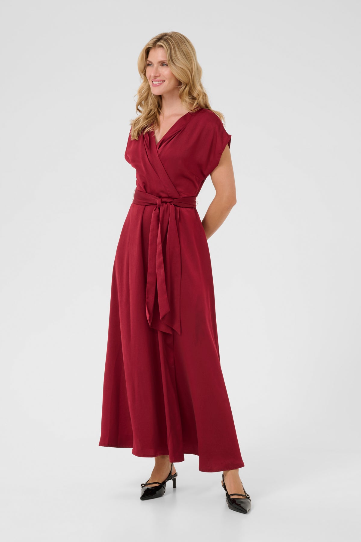 CRNoretta Dress Cabernet - 10613205