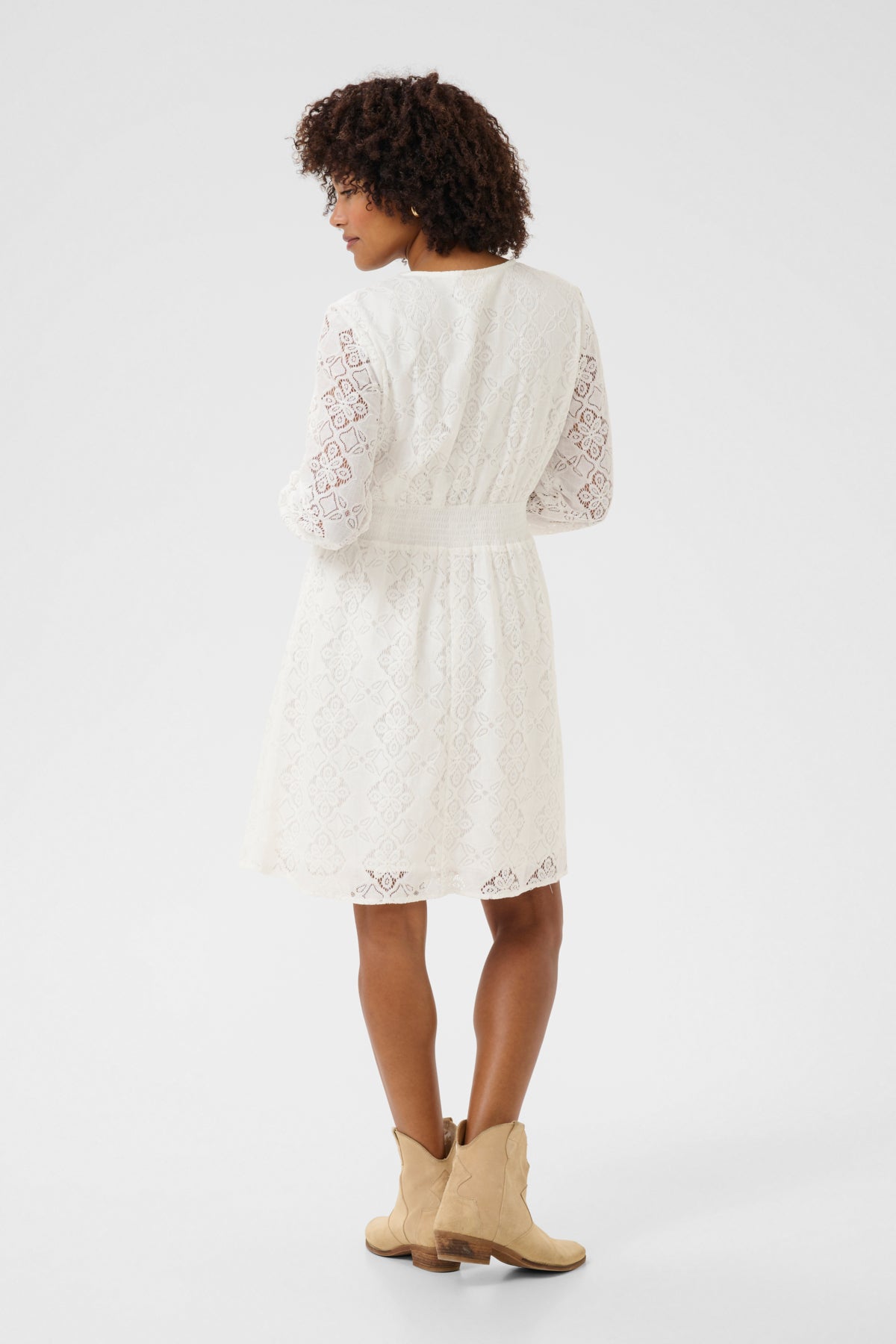 CRNatalie Dress Marshmallow - 10613434