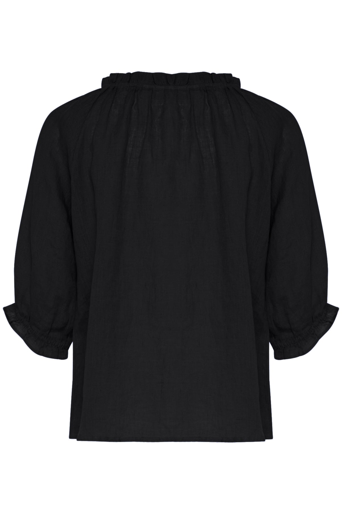 CRBellis Lace Blouse Pitch Black - 10613469