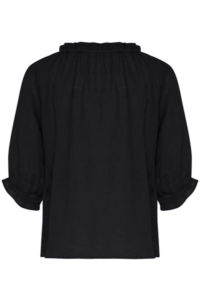 CRBellis Lace Blouse Pitch Black - 10613469 Thumbnail