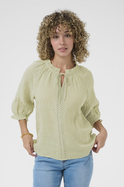 CRBellis Lace Blouse Tea - 10613469 Thumbnail