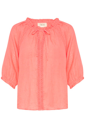 CRBellis Lace Blouse Porcelain Rose - 10613469