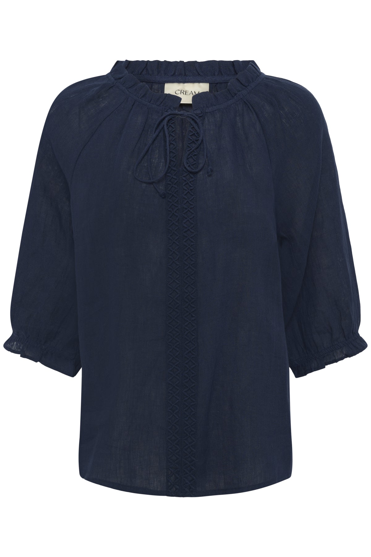 CRBellis Lace Blouse Dress Blues - 10613469