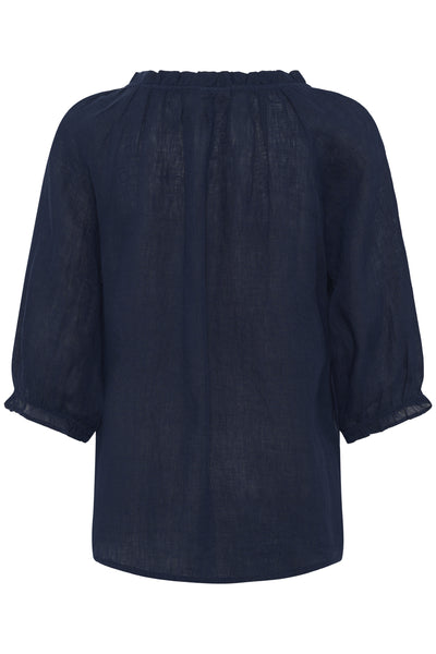 CRBellis Lace Blouse Dress Blues - 10613469 Thumbnail