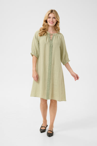 CRBellis Lace Dress Tea - 10613470 Thumbnail