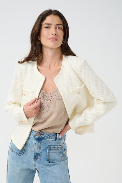 CRJaniah jacket Marshmallow - 10613477 Thumbnail
