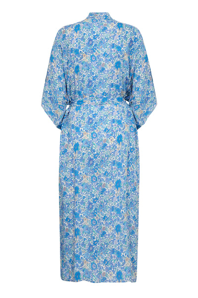 CRYuki Kimono Small Flowers Blue - 10613497 Thumbnail