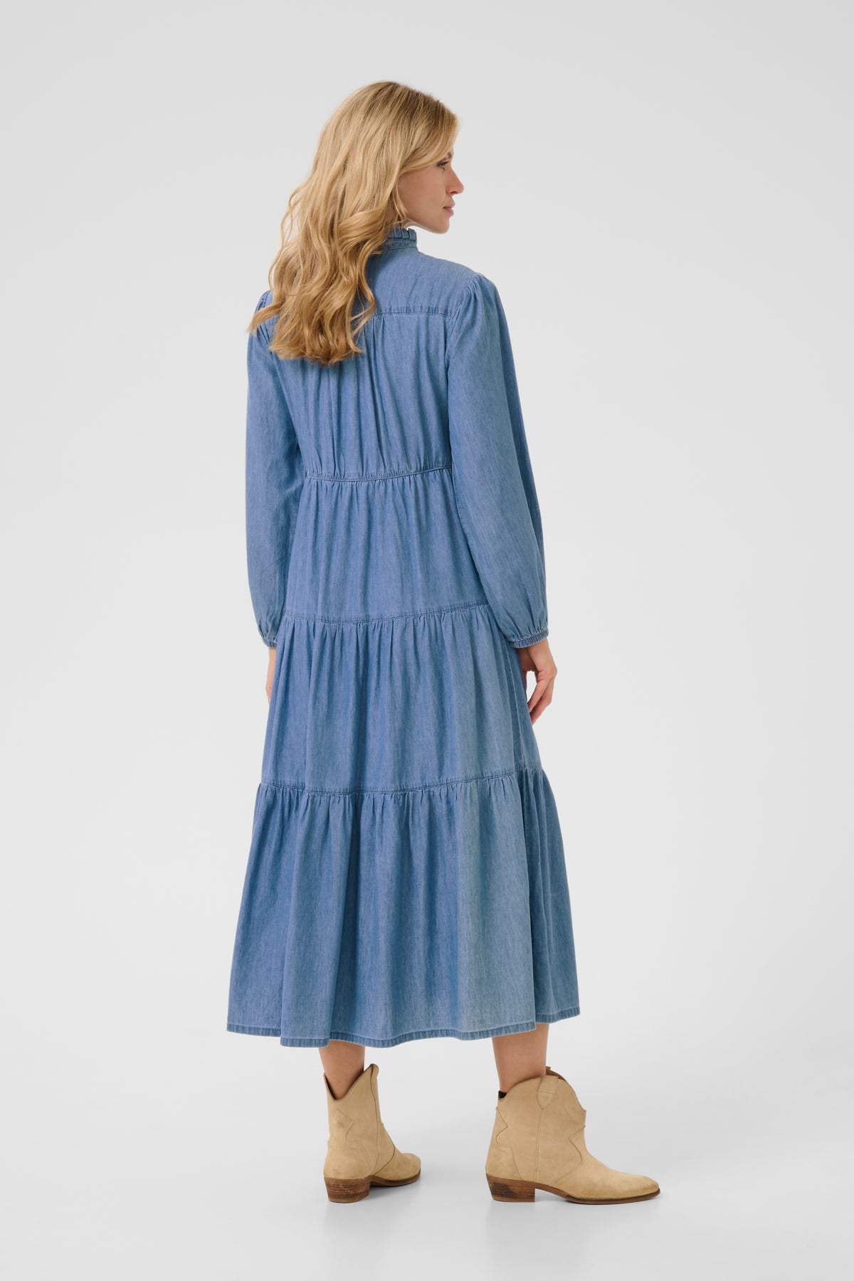 CRBritt Dress Toronto Medium Blue denim - 10613528