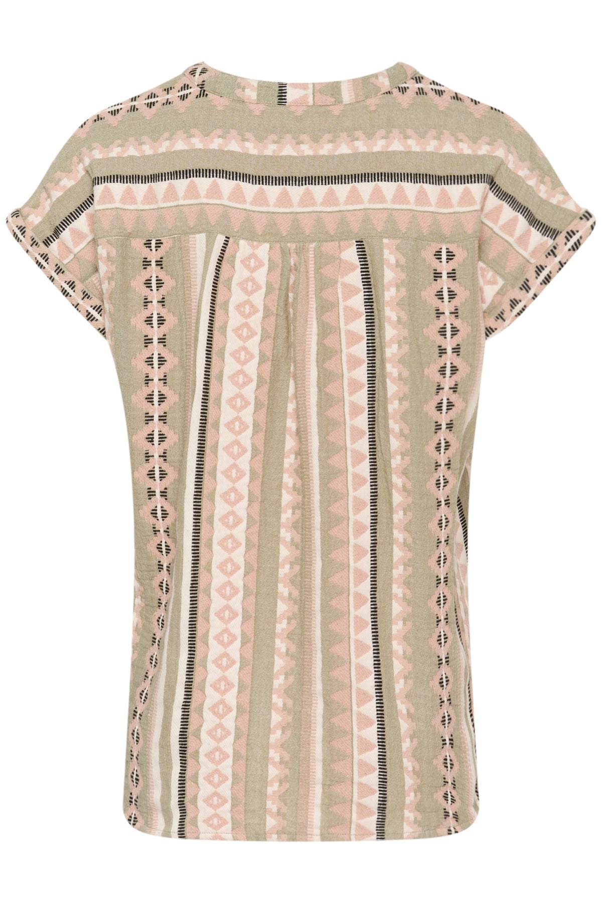 CRSola Blouse Tea jaquard