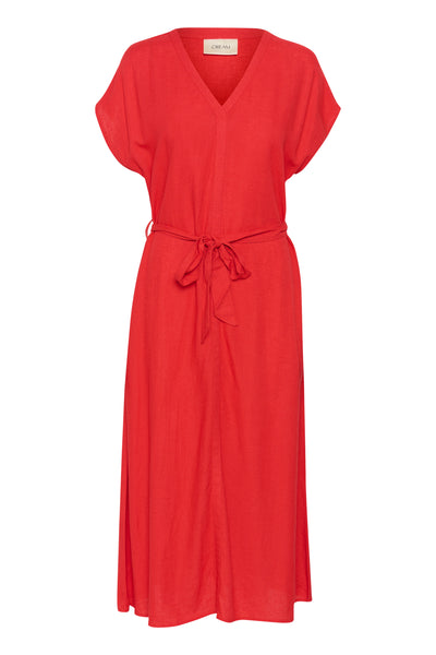 CRVenta Long Dress Flame Scarlet - 10613593 Thumbnail