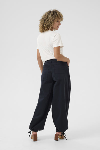 CRBerta Loose Twill - Relaxed Navy Blazer - 10613648 Thumbnail