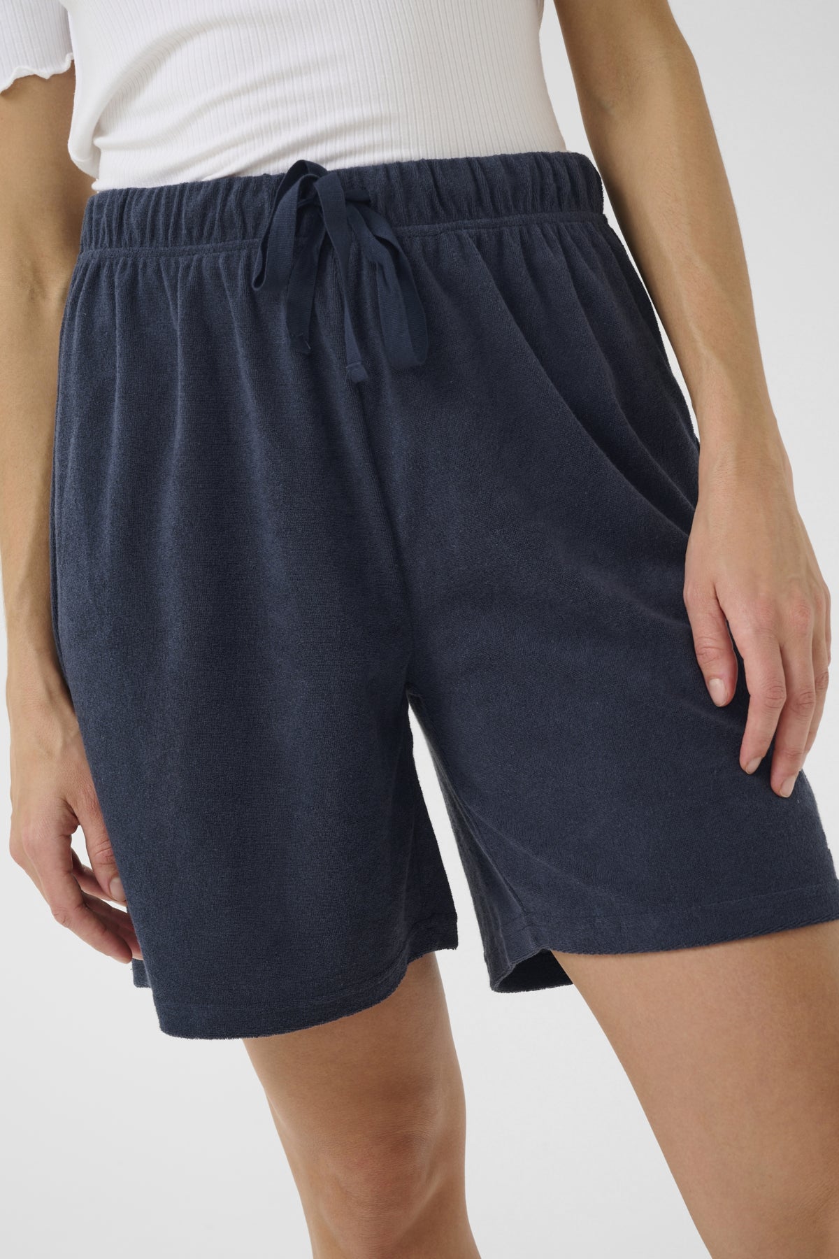CRFria Knit Shorts Navy Blazer - 10613704