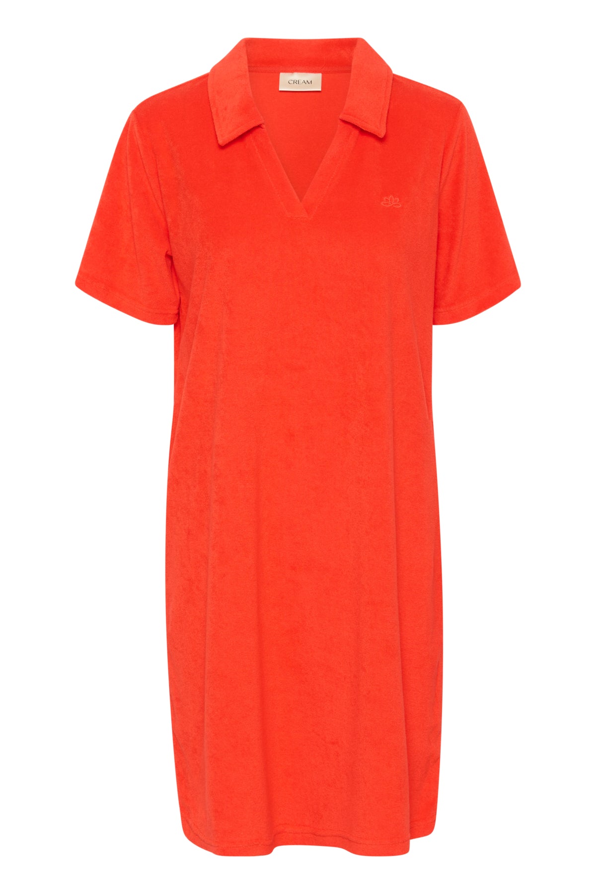 CRFria Polo Dress Flame Scarlet - 10613711