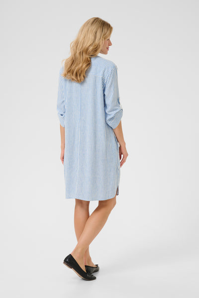 CRVenta Caftan Short Dress Blue Milkboy Thumbnail