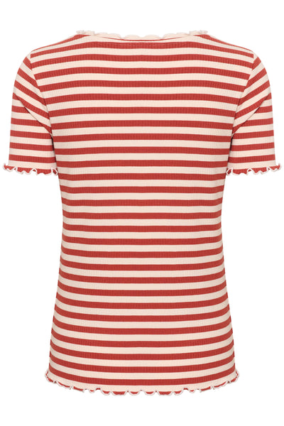 CRRibba stripe Tshirt Bruchetta Stripe - 10613876 Thumbnail