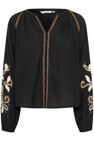 CRJessica Blouse Pitch Black - 10613888