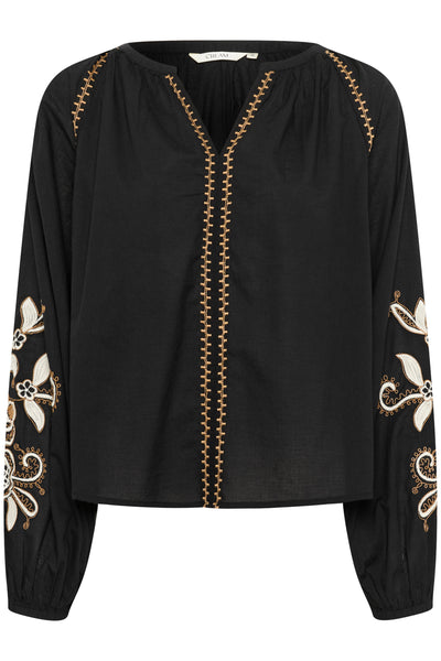 CRJessica Blouse Pitch Black - 10613888 Thumbnail