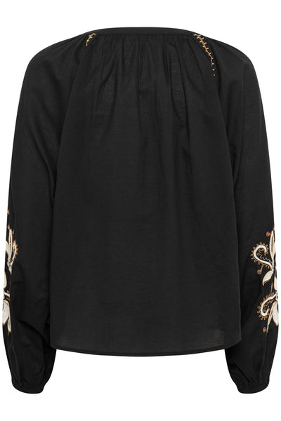 CRJessica Blouse Pitch Black - 10613888 Thumbnail