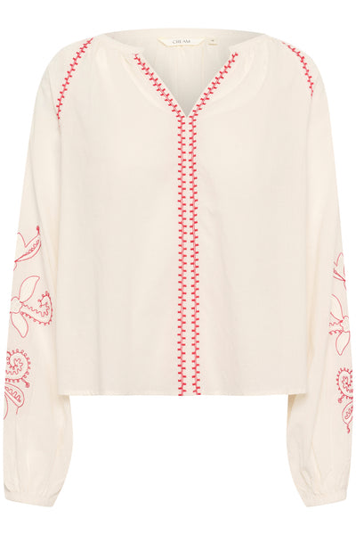 CRJessica Blouse Birch - 10613888 Thumbnail