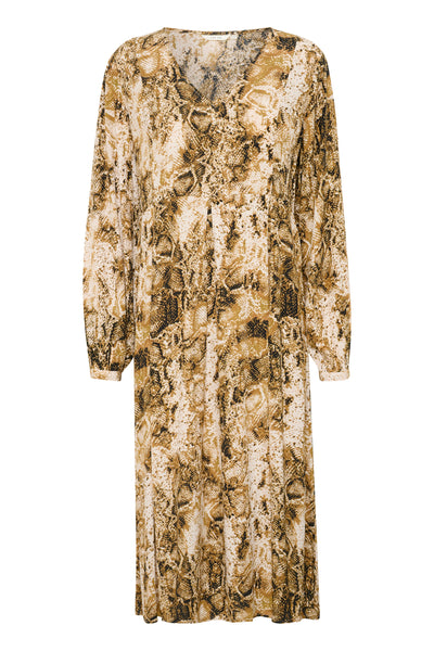 CRAyda Dress Tobacco Snake - 10613898 Thumbnail