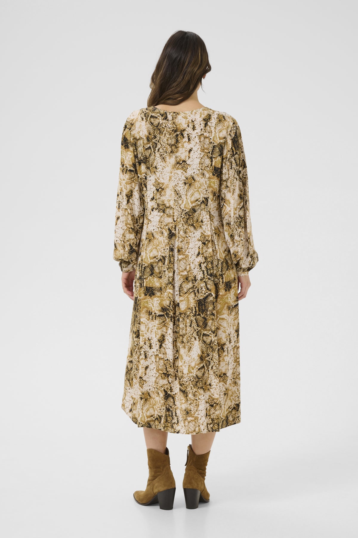 CRAyda Dress Tobacco Snake - 10613898