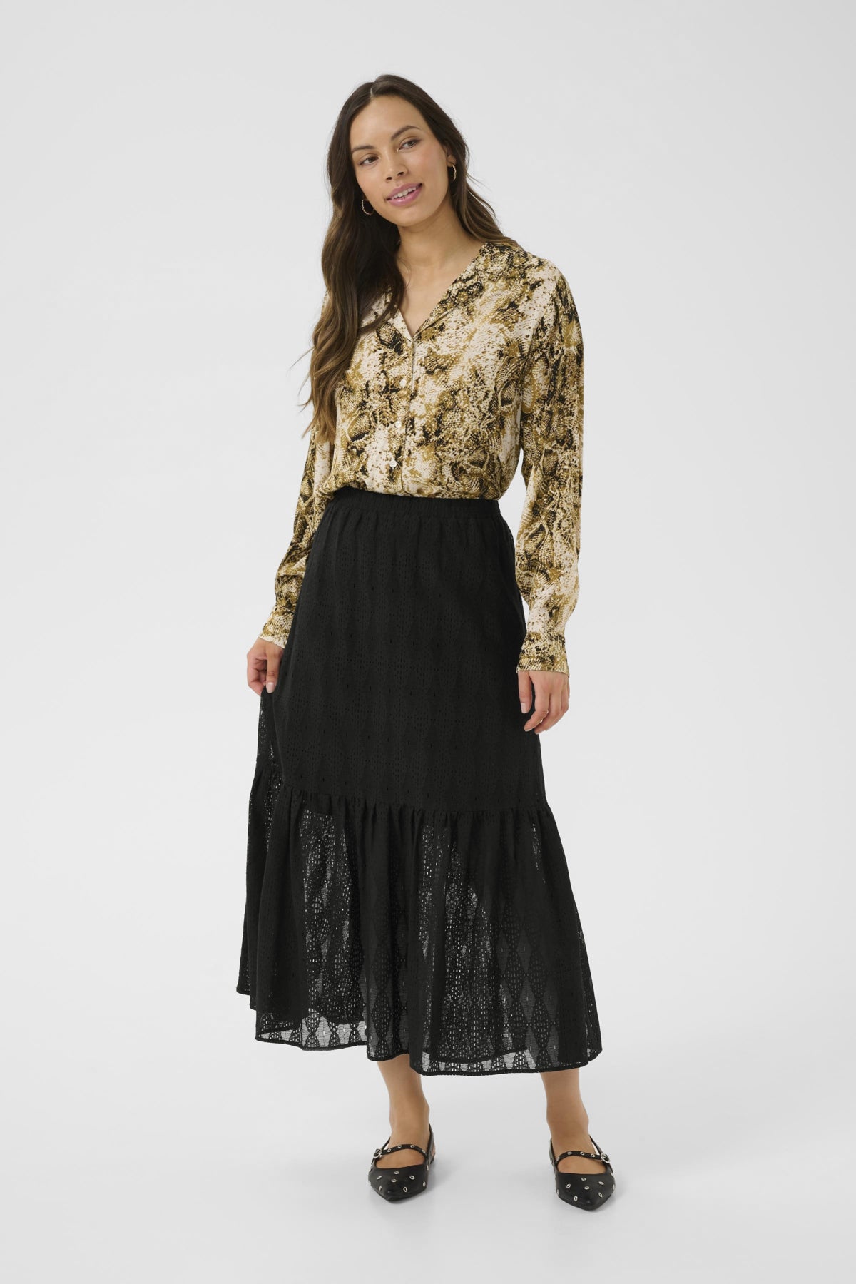 CRBillie Skirt Pitch Black - 10613906