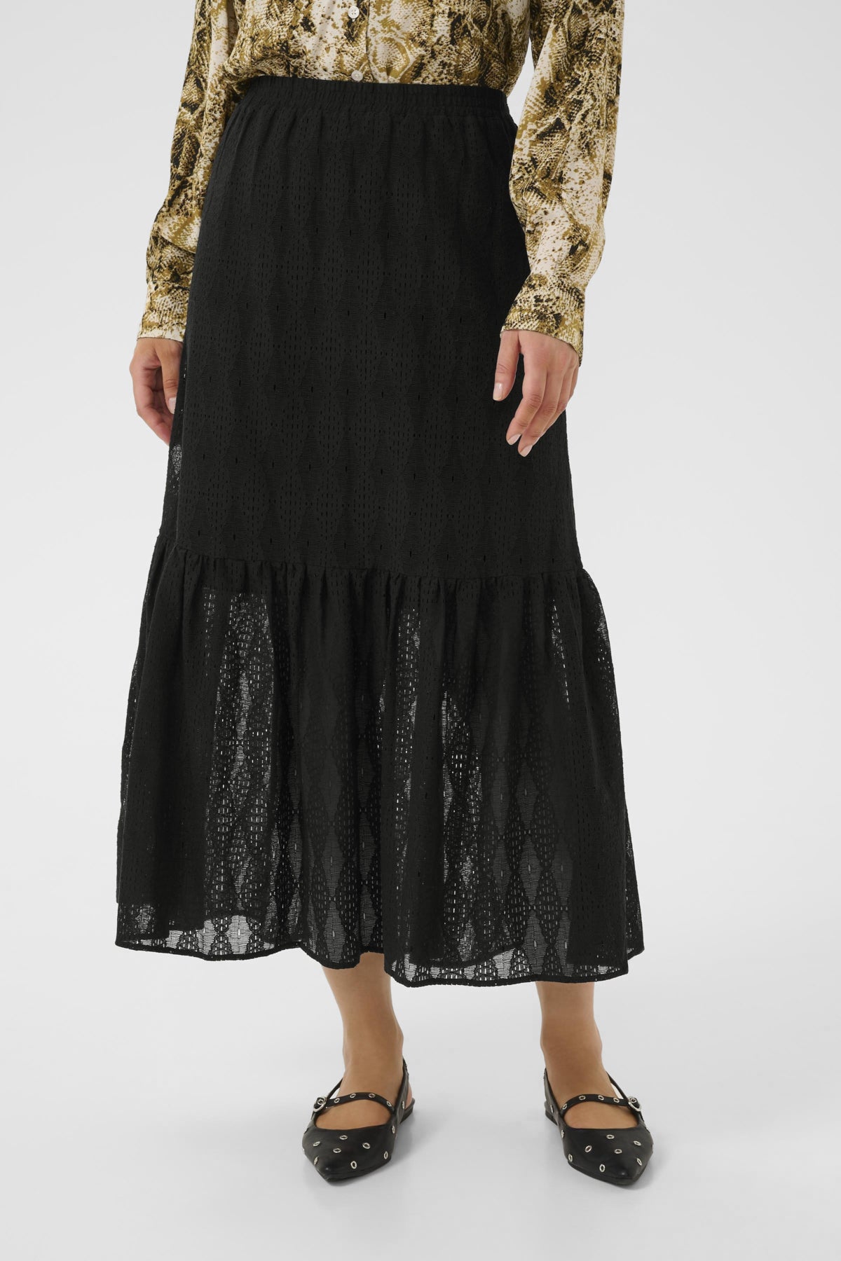 CRBillie Skirt Pitch Black - 10613906